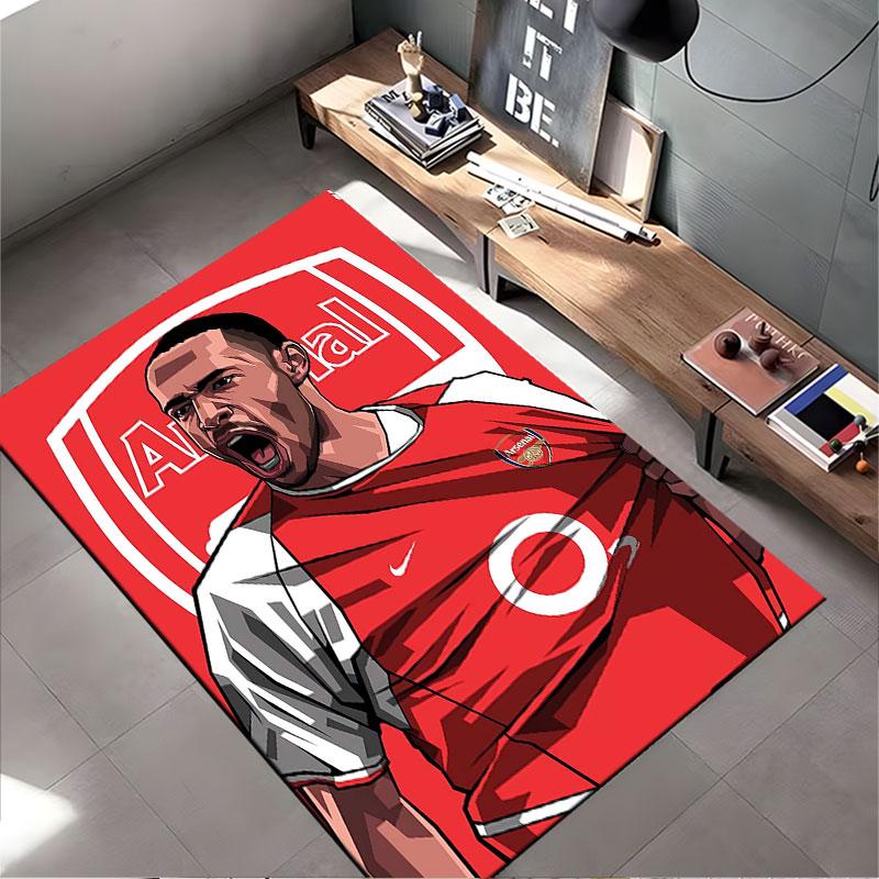 "Arsenal Player Art Carpet" suitable as a non-slip mat for the living room or bedroom sofa