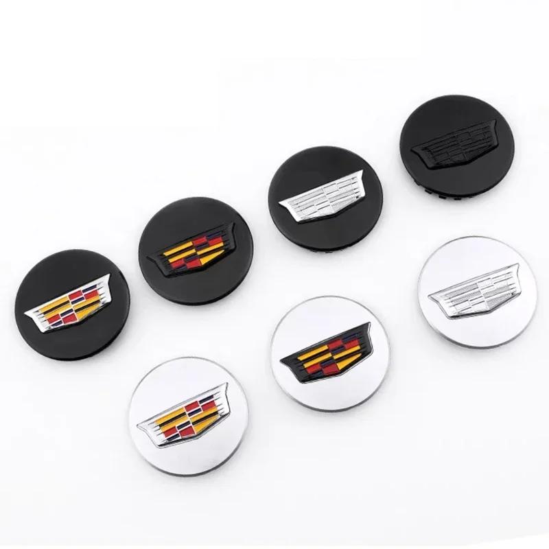 YTSG1 67mm 4pcs Car Wheel Center HubCaps Cover Tire Emblem for Cadillac ATS BLS CT4 CT6 CTS ESCALADE STS XT4 XT5 XTS SLS Accessories
