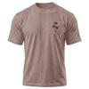Men’s Casual Crew Neck Short Sleeve T Shirt with Palm Tree Print Relaxed Fit Soft Cotton Jersey Top for Everyday Wear