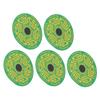 5PCS Phone Signal Stickers PCB Green Signal Antenna Booster Stickers for Mountaineering Climbing
