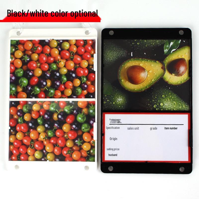 Electronic Fresh Fruit Display Price Tag Sign for Supermarkets