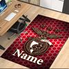 Custom Name Benfica Printed Carpet Rug For Office Chair Living Room Bedroom Kitchen Room Decor Gifts
