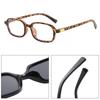 Xiaomi Women Retro Small Rectangle Anti Blue Light Glasses Non Prescription Metal Logo Decor Office Computer Eyewear