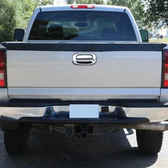 CHROME For 1999-2006 Chevy Silverado GMC Sierra Rear Tailgate Handle Covers Trim