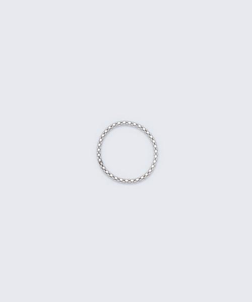 Bonbeau Cindy Cutting Silver Chain Ring 925 Layered Chain Ring (Type B)
