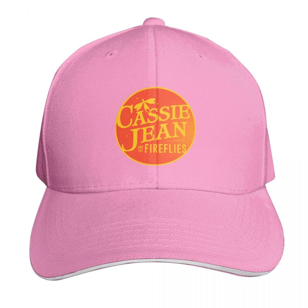 Cassie Jean and the Fireflies Color Logo Baseball Cap New In Hat Brand Unisex Cap Beach Outing Womens Hats Unisexs