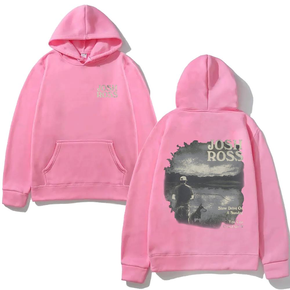 Josh Ross 2025 Tour Hoodie Same As High Quality with Pocket Sweatshirt Long-sleeved Simplicity Pullover