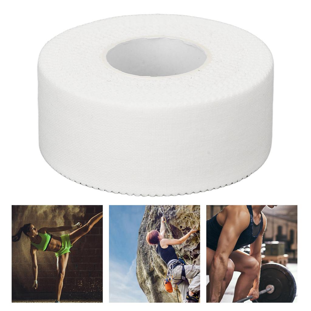 Athletic Sports Tape Cotton Breathable   Shock Absorption Wrap Sports Tape for Weightlifting Rock Climbing