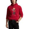 Polo Ralph Lauren SS24 Letter Bear Print Casual Hoodie Men hoodies Red MNPOKNI16823377-600