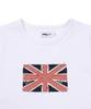 Michikoleondeonkosino Union Jack Patchwork T-Shirt White
