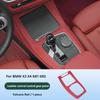 1pc ABS Material For BMW X3 X4 IX3 G01 G02 G08 2025-2025 Car Central Control Gear Shift Panel Cover Sticker Frame Accessories
