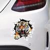 2pcs 13x13cm Tiger Waterproof Vinyl Car Decal Window Bumper Exterior Decoration Accessories Scratch Resistant Sticker | #JP42