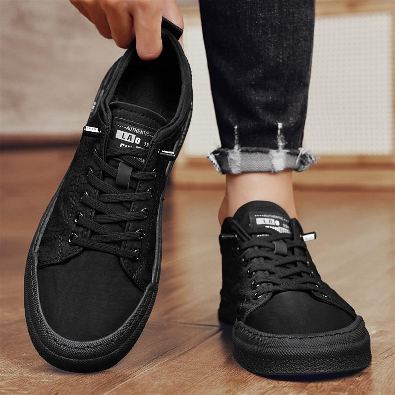 Fashion PARZIVAL Men Canvas Shoe Casual Sneaker for Men Slip-on Vulcanized Comfortable Male Flats Loafers Driving Shoes Zapatos Hombre
