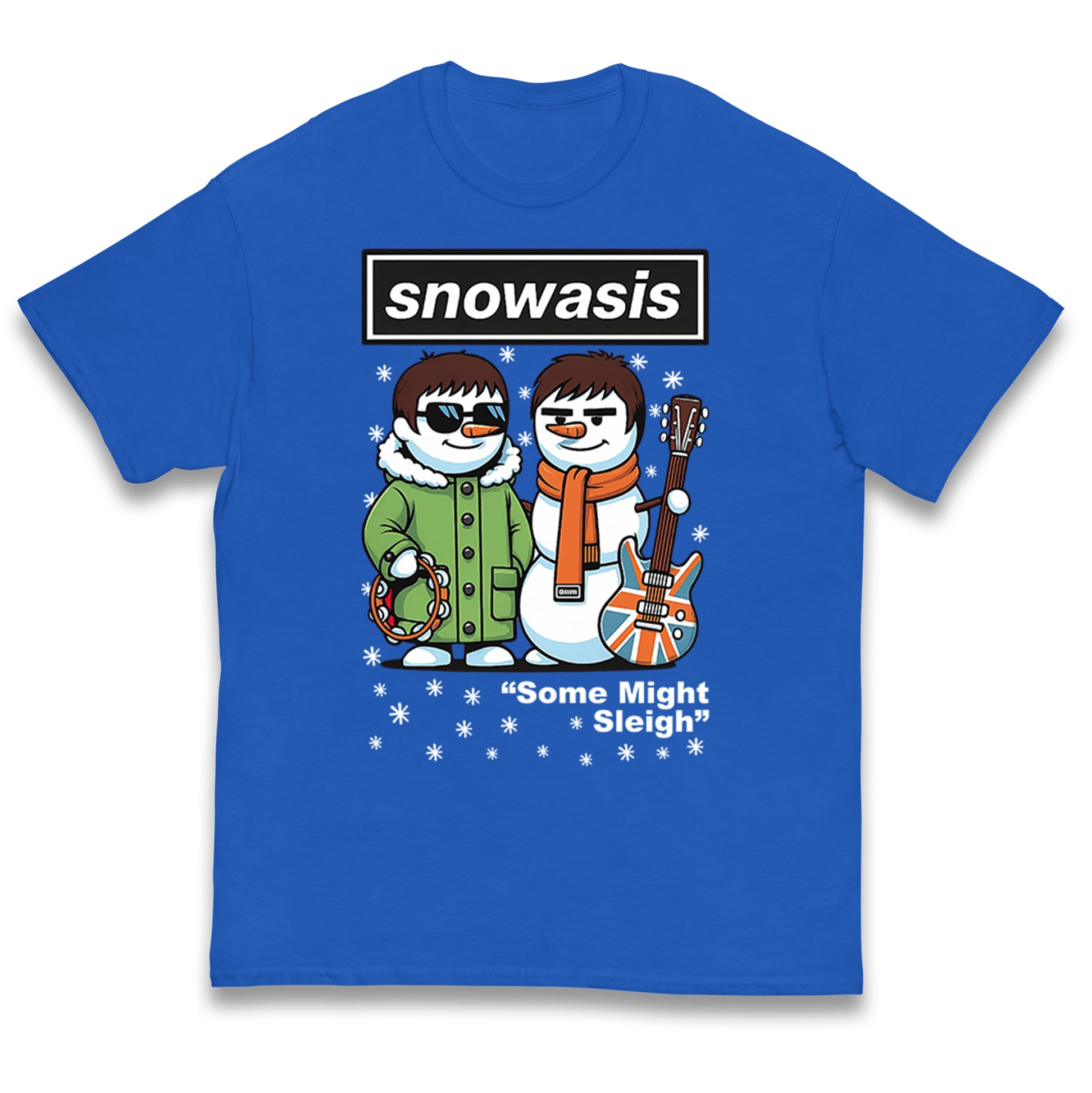 

Snowasis Some Might Sleigh Christmas Kids T Shirt 100