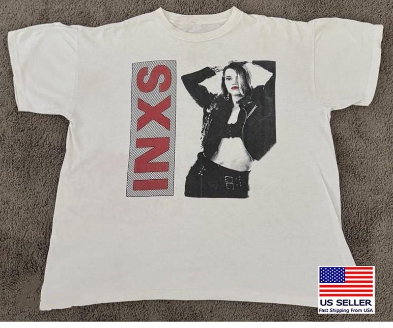 

Vintage Graphic INXS Around The World In Tour 03988 Tshirt Unisex Size S5XL Unisex T-Shirt XXL