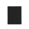 Daks Black Matte Leather Card Case With Dd Plate Logo Dbwa1e365bk