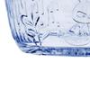 Moomin Arabia Glassware Collection Aqua 12cm [Official Import] Bowl, Blue,