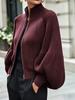 Women's Cardigan, Zip-Up for Fall and Winter