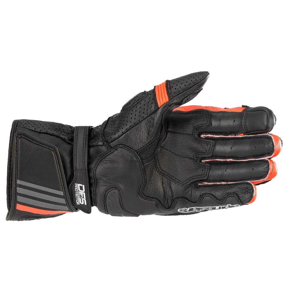Alpinestars GP PLUS R V2 1030 Black Red Fluo 3556520 Gloves, (Size M),