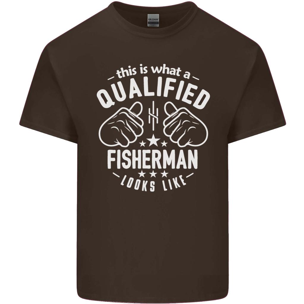 A Qualified FisherUnisex Looks Like Unisexs Light Cotton TShirt