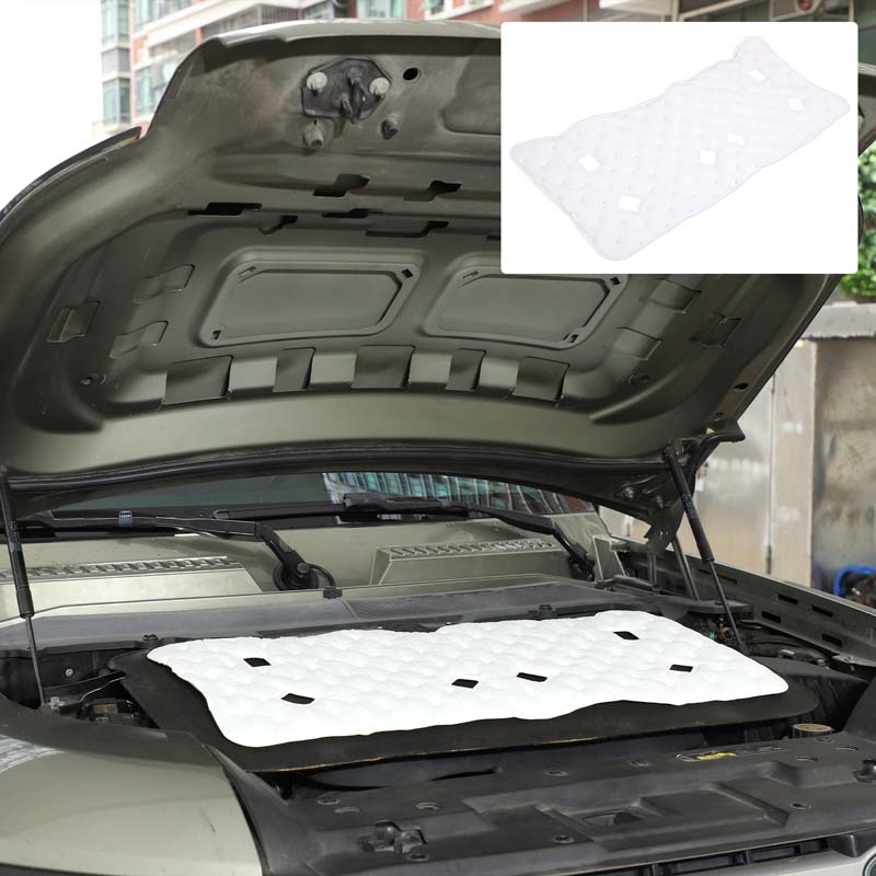 Για 2020-25 Land Rover Defender 90 110 130 L663 βαμβάκι ηχομόνωσης χώρου κινητήρα, πάνελ ηχομόνωσης, μονωτικό καπό