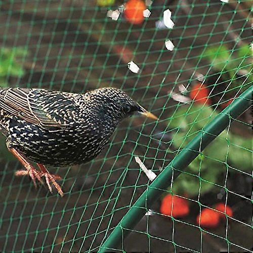 4x10m Green Garden Netting, Bird Netting Pond Plant Netting for Protecting Fruit Tree Vegetable Patch Flowers Crops