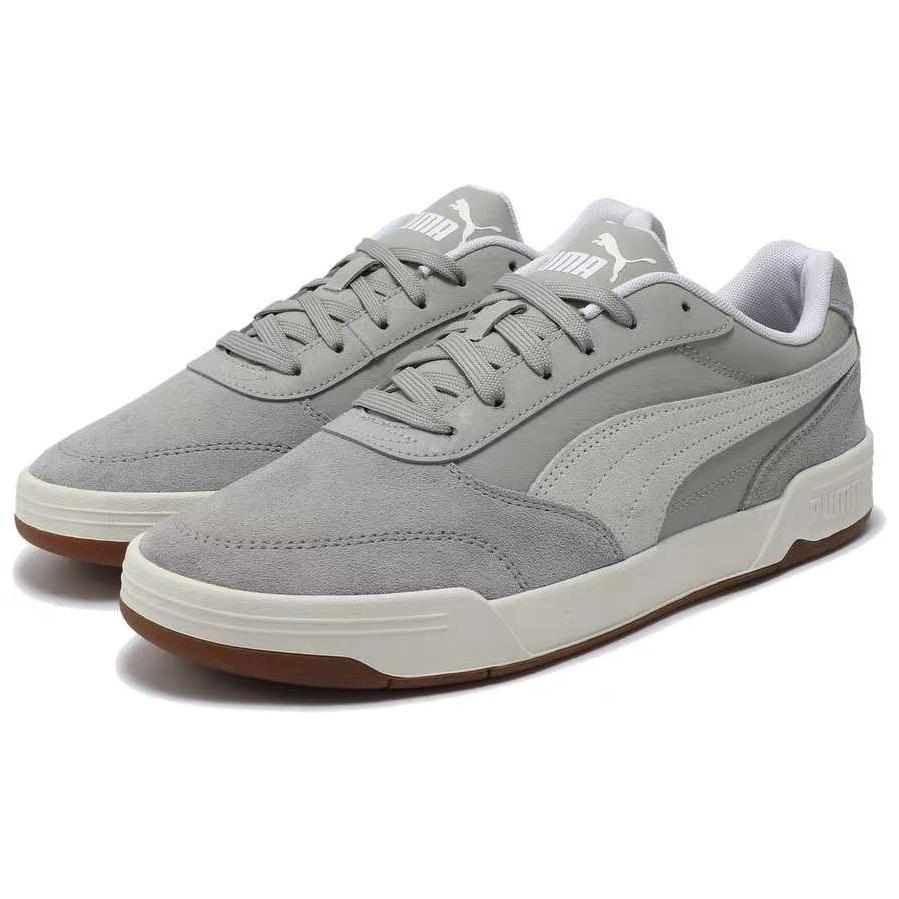 Puma C-Skate Trendy Sports Low-Top Skate Shoes Men Sneakers Gray White 403145-02