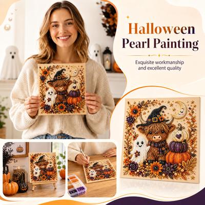 Halloween Kit for DIY Jewelry Making - Beaded Bracelet and Necklace Set for Holiday Party Favors