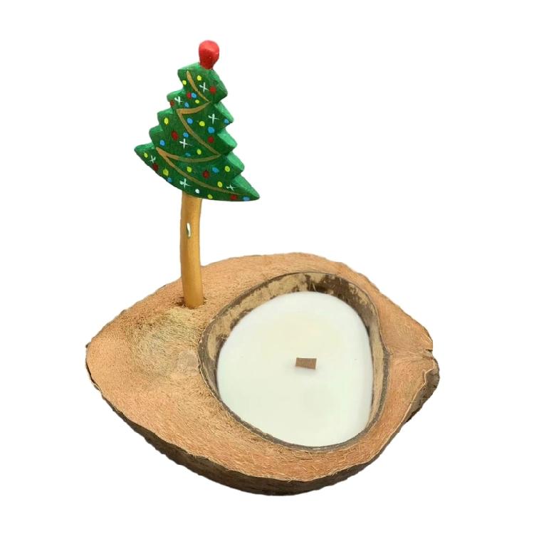 Coconuts Scented Candle Gift SoyWax AromatherapyCandle Meditation Travel Candle 1
