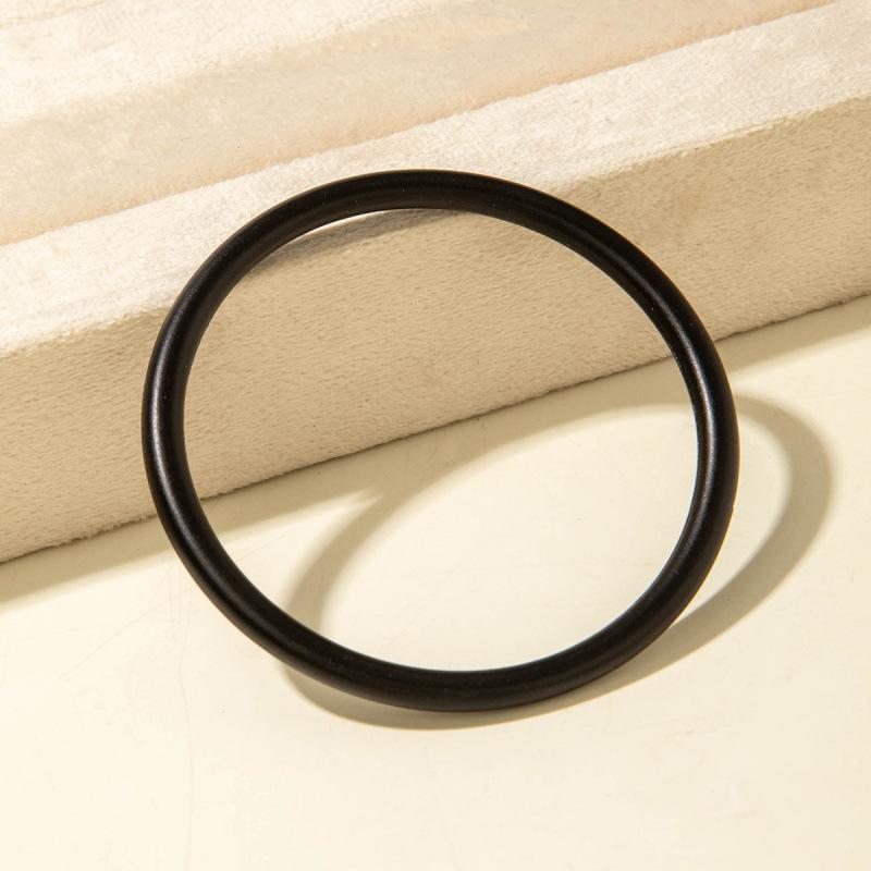 Accessories, acrylic square four corners irregular contrasting retro bracelet, geometric simple wide-sided bracelet