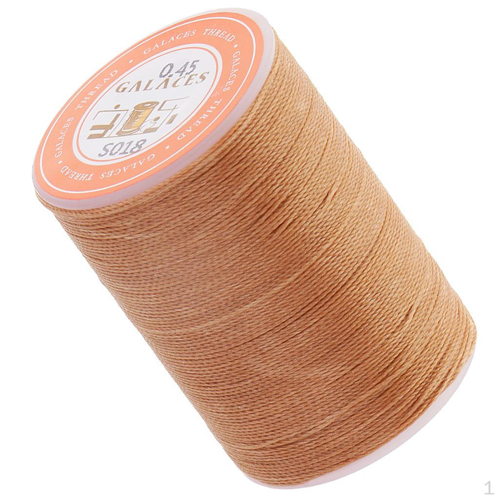 0,45mm Sewing Thread Leather Waxed Flat For Shoes Luggage,
