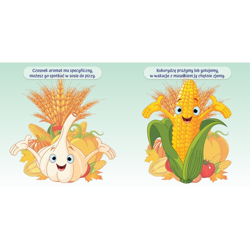 Vegetables Nursery Rhymes Poems For Children 10 Pages Educational Book Science