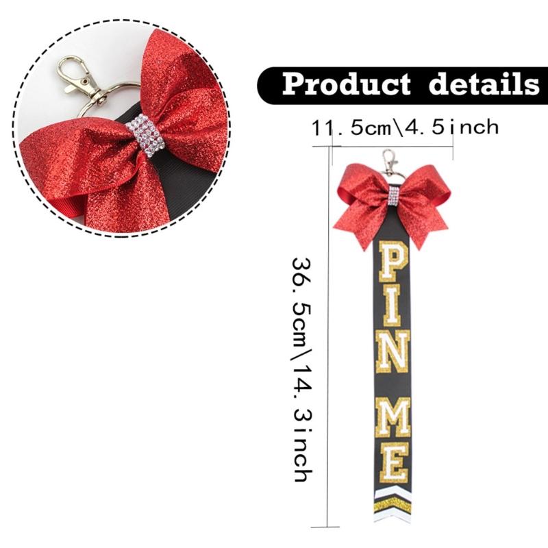 Sada 5 klíčenek roztleskávaček Dekorace na batoh Soutěž roztleskávaček Talisman pro štěstí na hry a akce