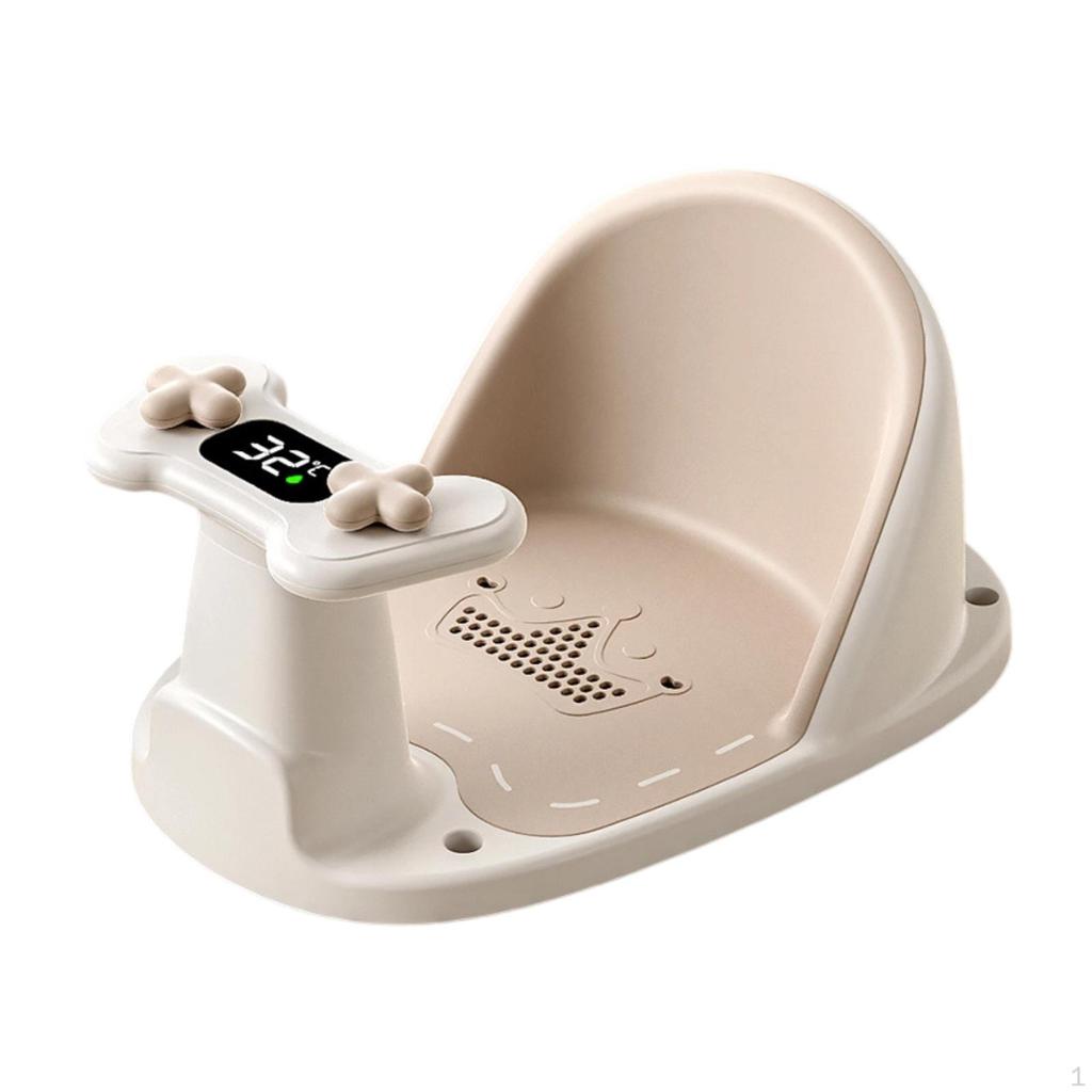 Baby Bath Seat for Babies Sitting Up Stable Comfortable Non Slip Soft Cushion with Strong