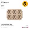 WS Non-stick 6-Cavity Donut Baking Mold