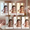 Makeup Mirror White Hollywood 47x36cm Led Light Color Mirror X10