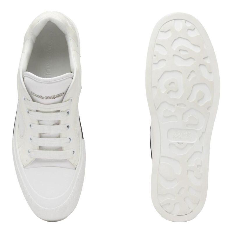 Alexander Mcqueen Skate Deck Plimsoll Lace Up Sneakers 777241W4SS39061