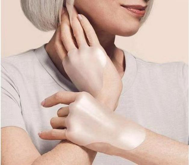 Reusable Silicone Anti-Wrinkle Patch Set: Neck, Forehead, and T-Shaped Breast (11 Pieces)