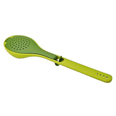 Cucchiaio Filtrante Resistente al Calore Riutilizzabile Verde Cucchiaio Infusore da Tè Riutilizzabile per Cucina