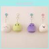 Soft And Cuddly Plush Dumpling Charm Keychain Perfect For Kids Backpack Accessories