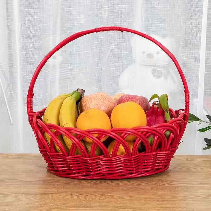 Chinese Style Ceramic Fruit Basket