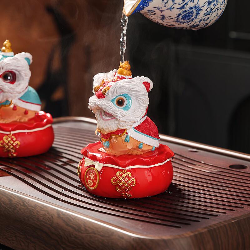 Guochao Color-Changing Lion Dance Tea Pet