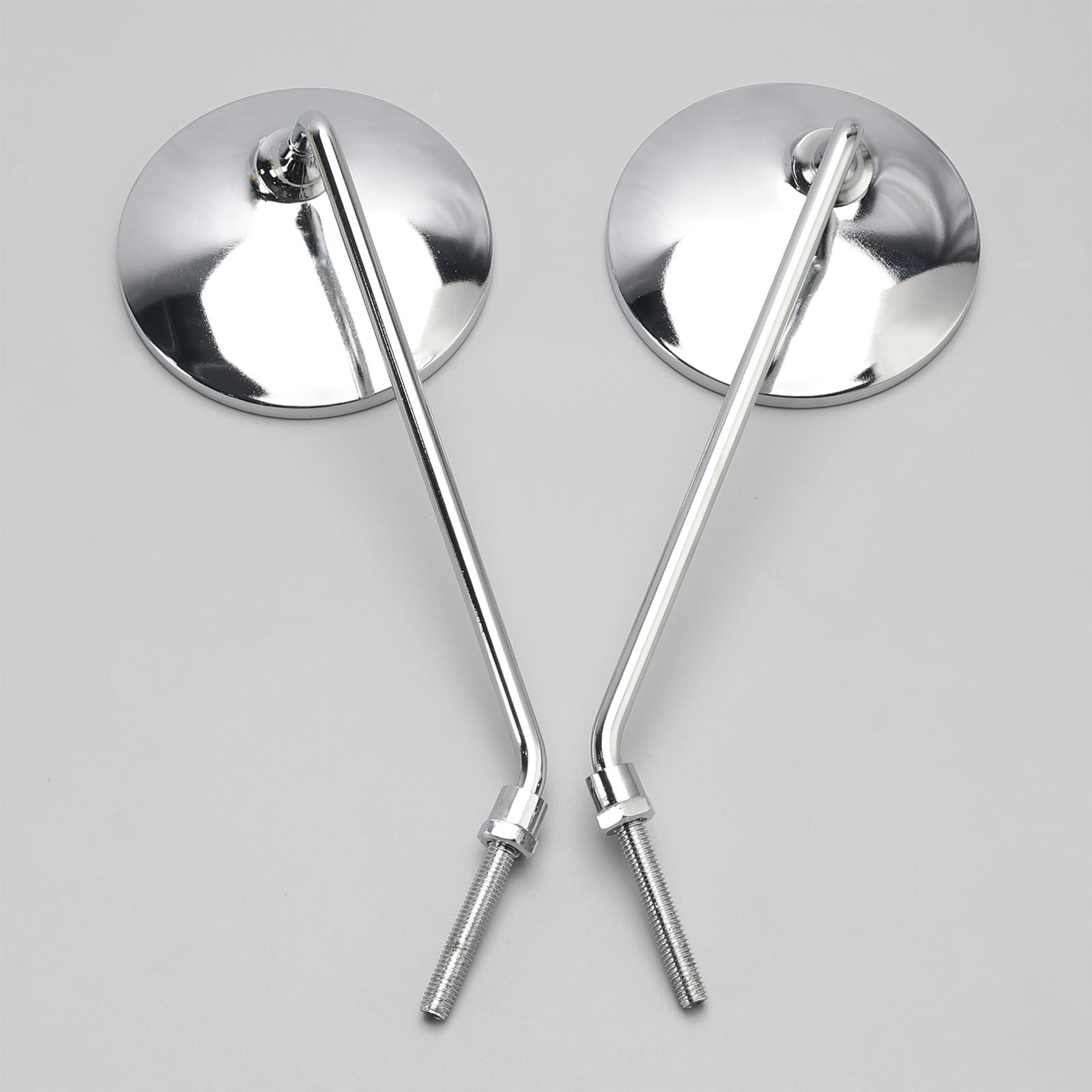 

Пара зеркал заднего вида Комплект 8мм Подходит для HONDA C50 C65 C70 C90 CM91 CM90 CB100 CB125S CL100