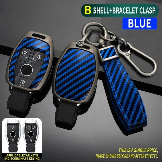 

Чехол для дистанционного ключа из сплава, защитный чехол для Mercedes Benz ABCERS Class W204 W205 W212 W213 W176 GLC CLA AMG W177