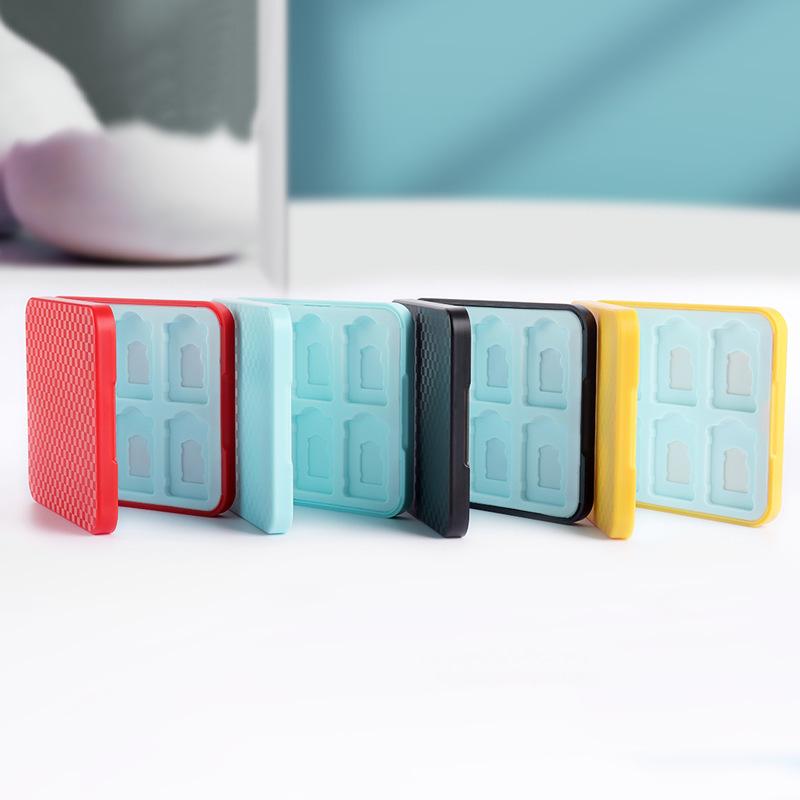 Portable 12 Slots Game Memory Card Case Storage Holder for Nintendo Switch Accessories Game Accessory