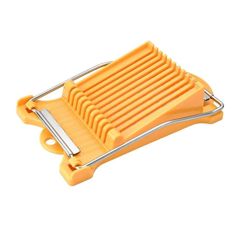 Stainless Steel Lunch Meat Slicer Fruit Cutter Egg Slicer Sectioner Cutter Mold Ham Cheese Slicer Manual Vegetable Cutter Tool