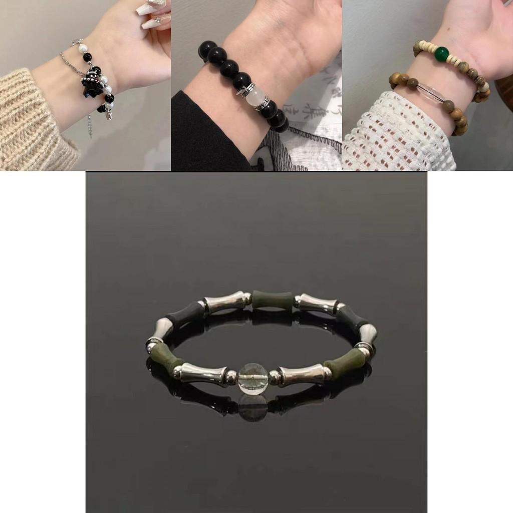 Stylish Pink Beaded Bracelet For Men And Women Luxurious And Versatile