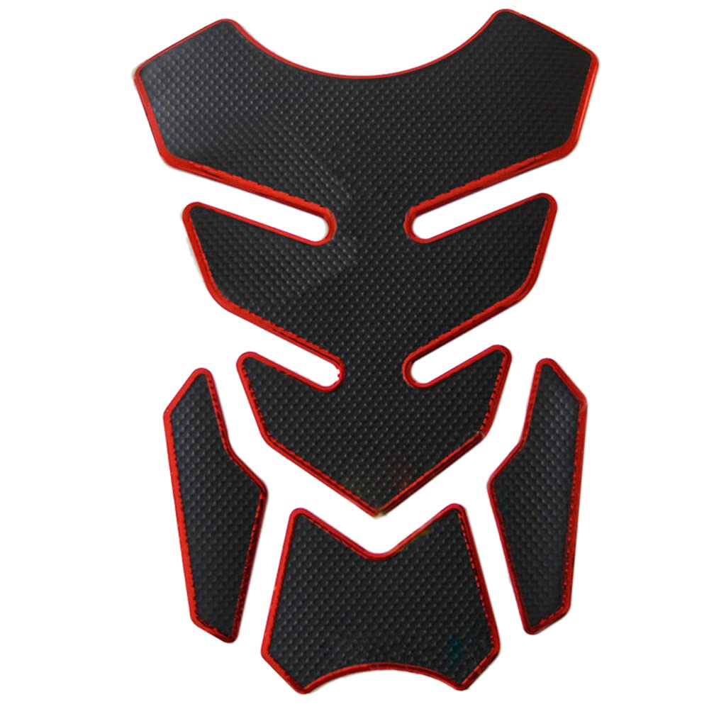 Bowarepro 3D Gas Tank Pad Motorcycle Gas Fuel Tank Decal Soft Rubber Tank
