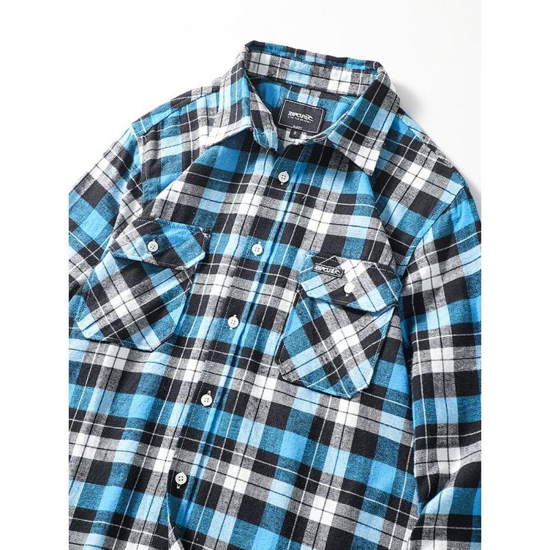Retro Casual Classic Long Sleeve Export Plaid Shirt