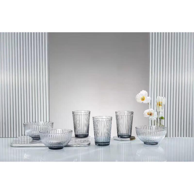 Yiliwu Colorful Glass Cup & Bowl 6-Piece Set